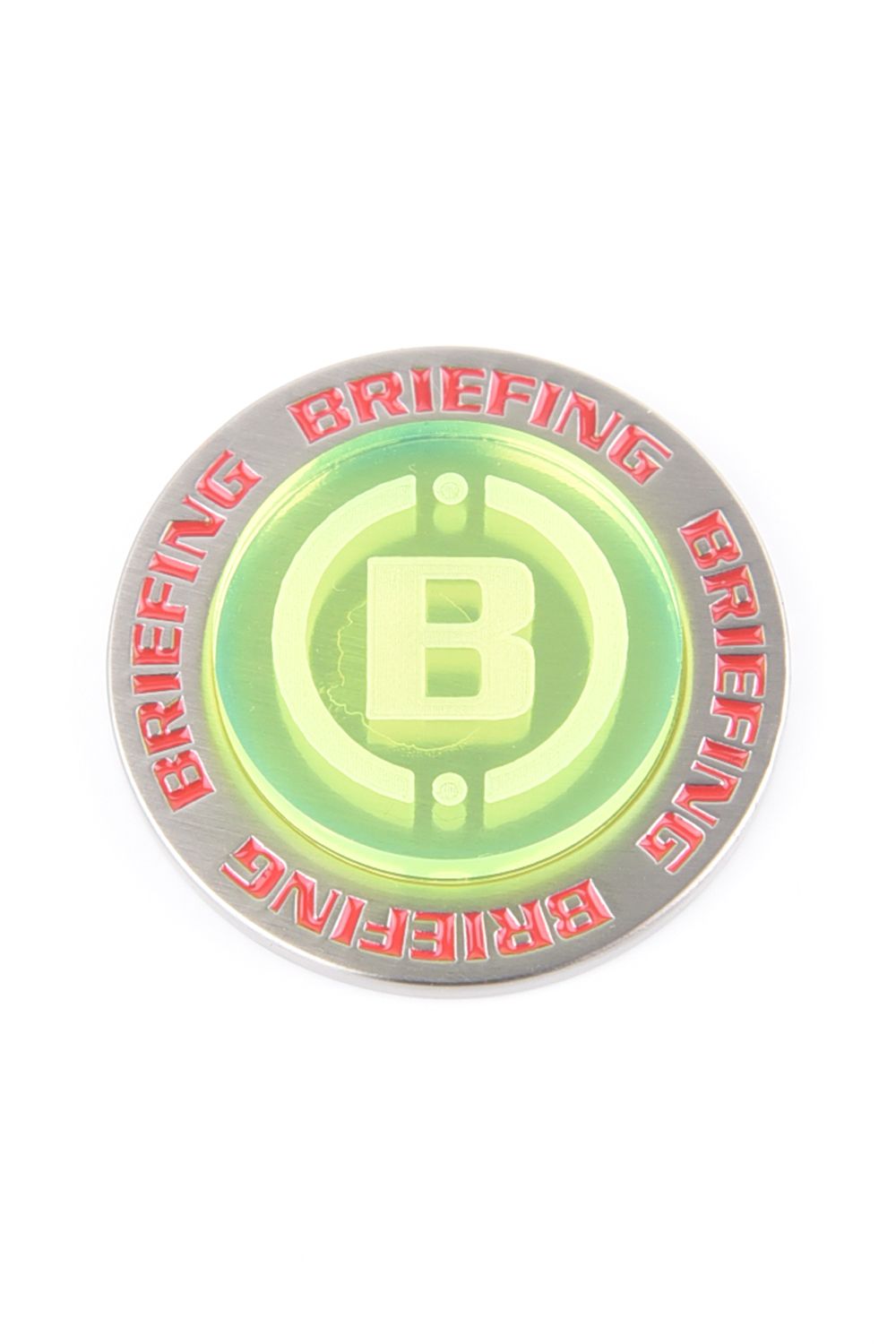 【プレゼント好適品】 CLEAR COMBI MAGNET MARKER / BRIEFINGロゴ クリア素材 マグネットマーカー (イエロー)