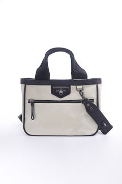 【2025AW 木村拓哉さん着用 VOL.5】 PREMIUM GAUGE CART BAG / コーデュラナイロン レザーパイピング オリジナルカモジャカード カートバッグ (アイスグレー)