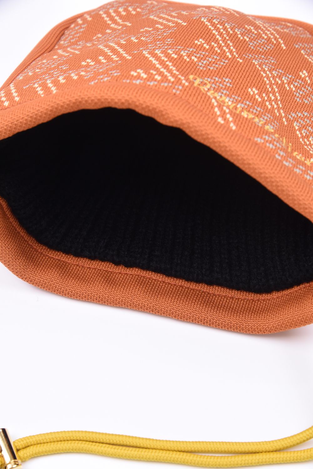 KNIT IRON COVERS / ブランドオリジナル ニットアイアンカバー (テラコッタ)*