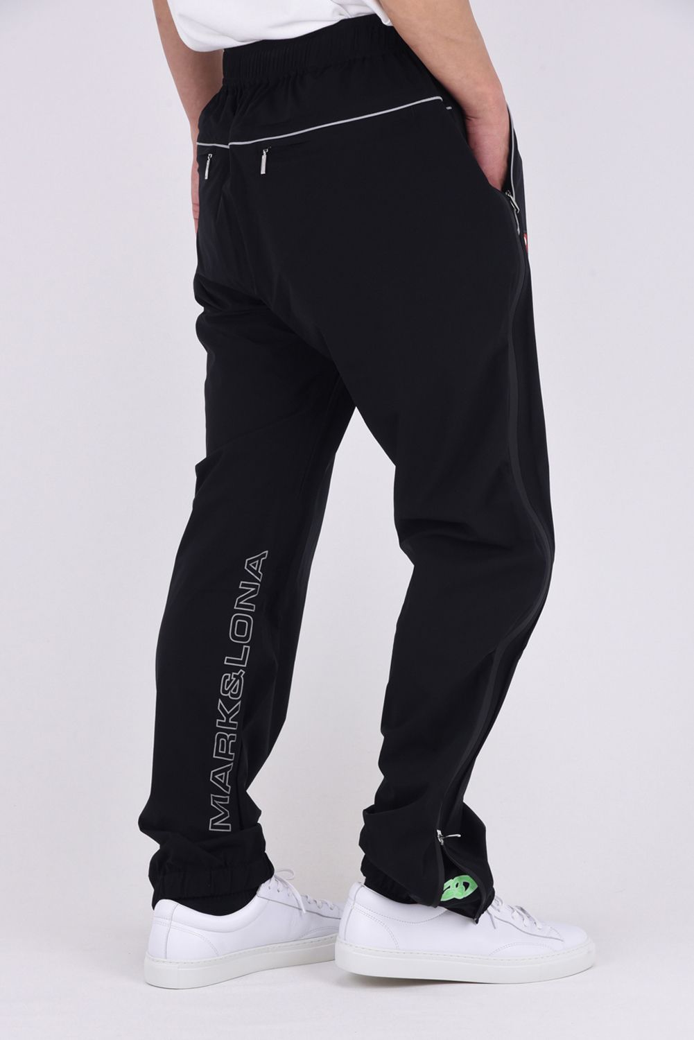【26SS】 SPINNER PRO FLEX RAIN PANTS / ストレッチナイロンタフタ レインパンツ (薄型ポーチ付き) (ブラック)