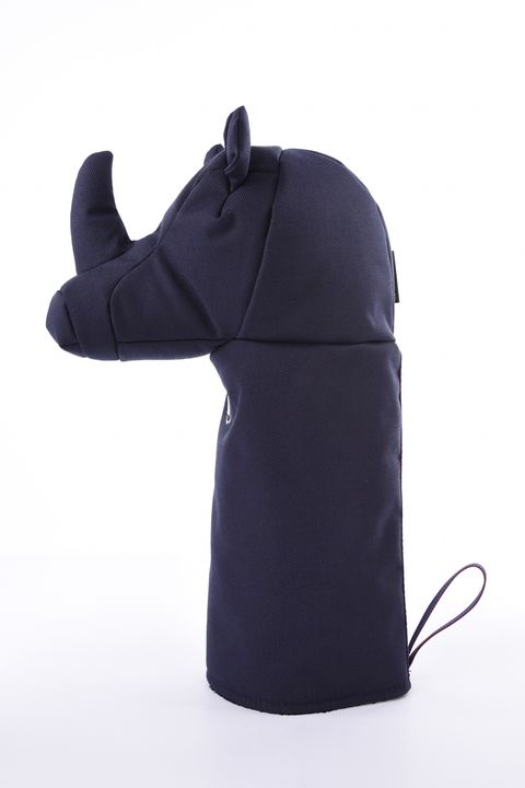 【26AW】 RHINO DRIVER COVER / "サイ"モチーフ STANDARD SERIES対応 ドライバーカバー (ネイビー)