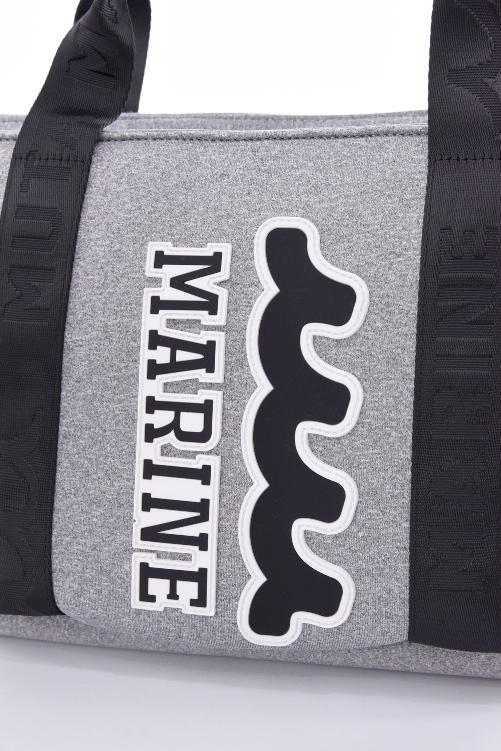 【26AW】 NEOPRENE TOTE BAG / ネオプレーン ウェーブロゴ トートバッグ (グレー)