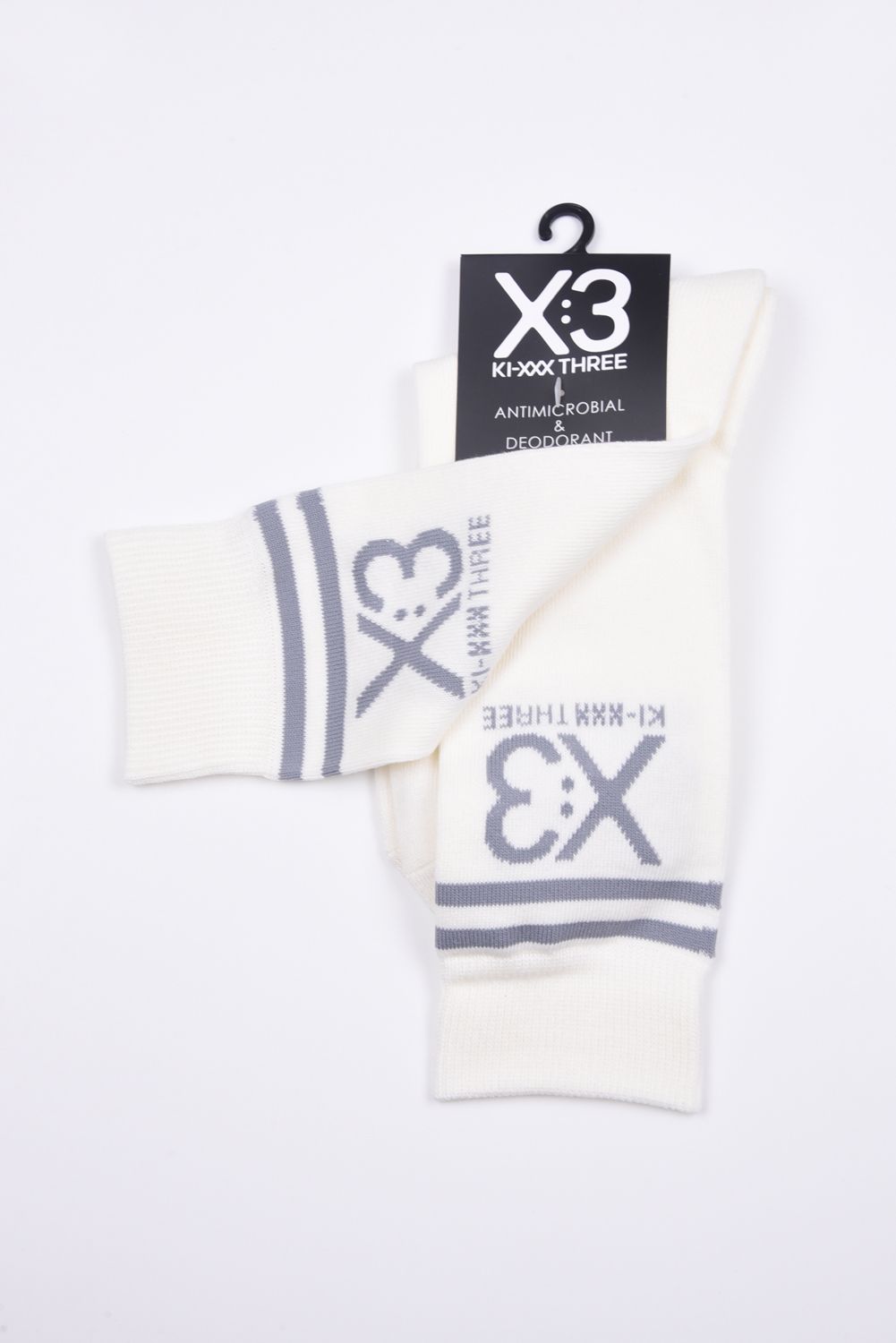 REGULAR LINE LOGO SOCKS / レギュラー ラインロゴ ソックス (ホワイト)