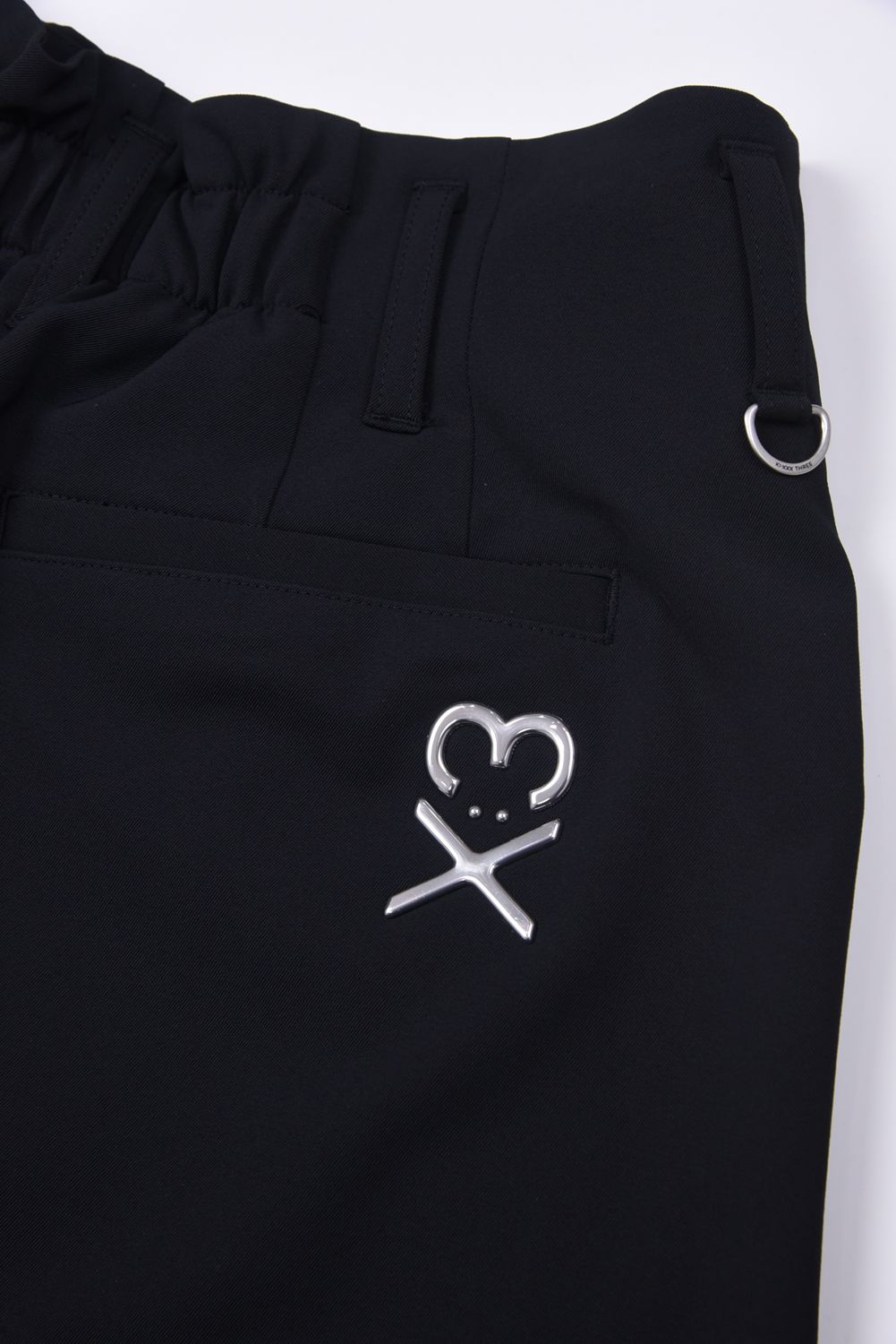 【26SS】【レディース】 2WAY STRETCH HI-WAIST SHORTS / 2WAYストレッチツイル ハイウエスト ショートパンツ (ブラック)