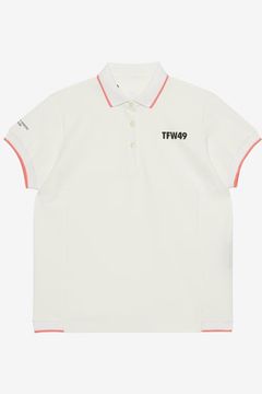 【26SS】【レディース】 LINE POLO / ポロシャツ (ホワイト)