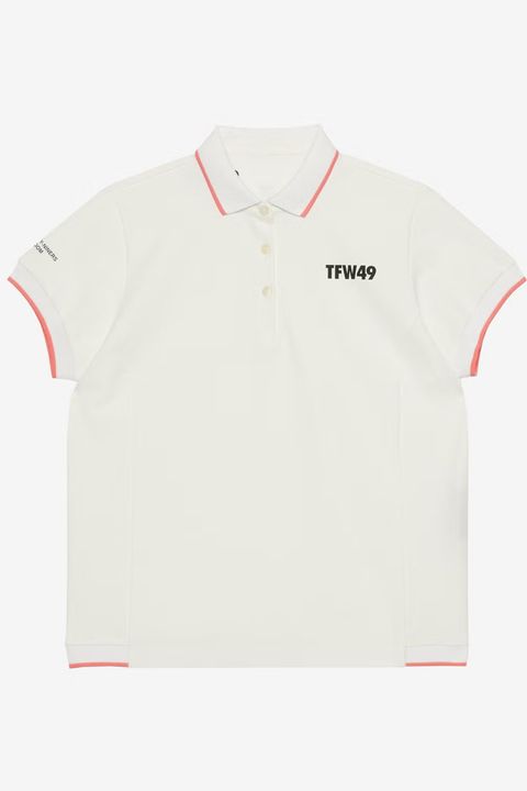 【26SS】【レディース】 LINE POLO / ポロシャツ (ホワイト)