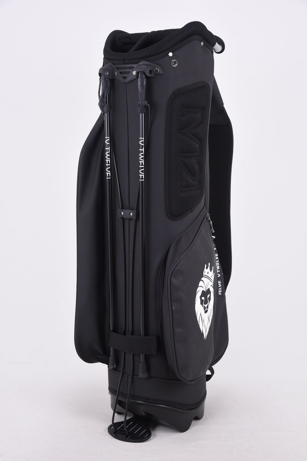 【銀行振込・代金引換不可】【返品・交換不可】 EMBO STAND CADDY / ロゴ スタンドキャディバッグ ブラック