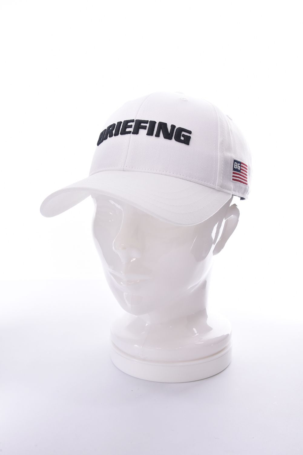 【26SS】 MEN’S BASIC CAP / ベーシック ブランドロゴ キャップ (ホワイト)