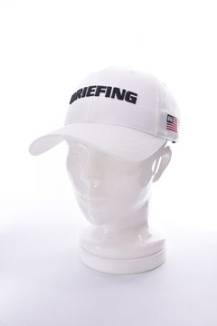 【26SS】 MEN’S BASIC CAP / ベーシック ブランドロゴ キャップ (ホワイト)