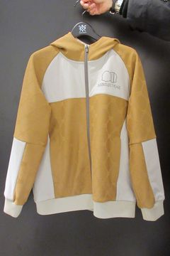 【26AW】 SY JQ BONDING WARM HOOD JK / ボンディング ジップアップ パーカー (ブラウン) (11月上旬入荷予定）