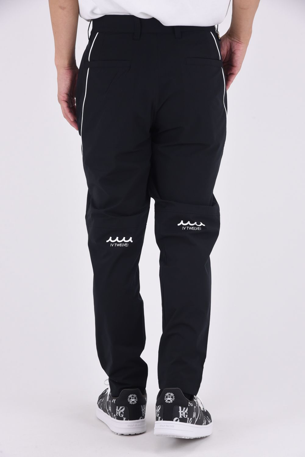【25AW】 MU12 PANTS / ムータマリン ヴィトゥエルヴ コラボ ロングパンツ (ブラック)