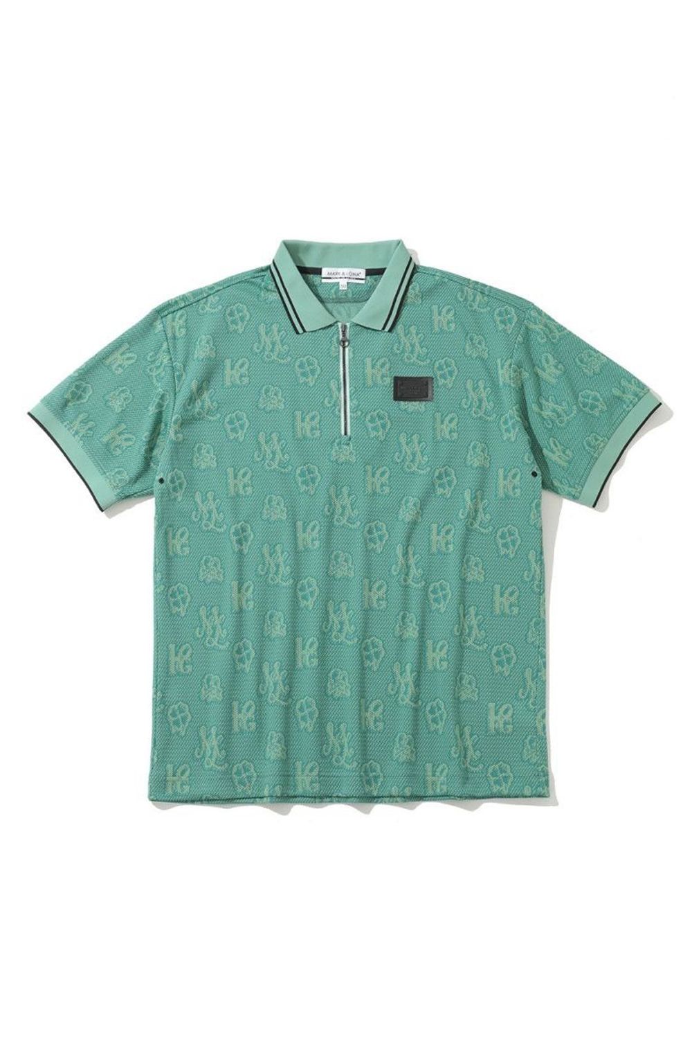 MARK&LONA - 【2025AW】 MOLECULAR MONOGRAM POLO / モノグラム