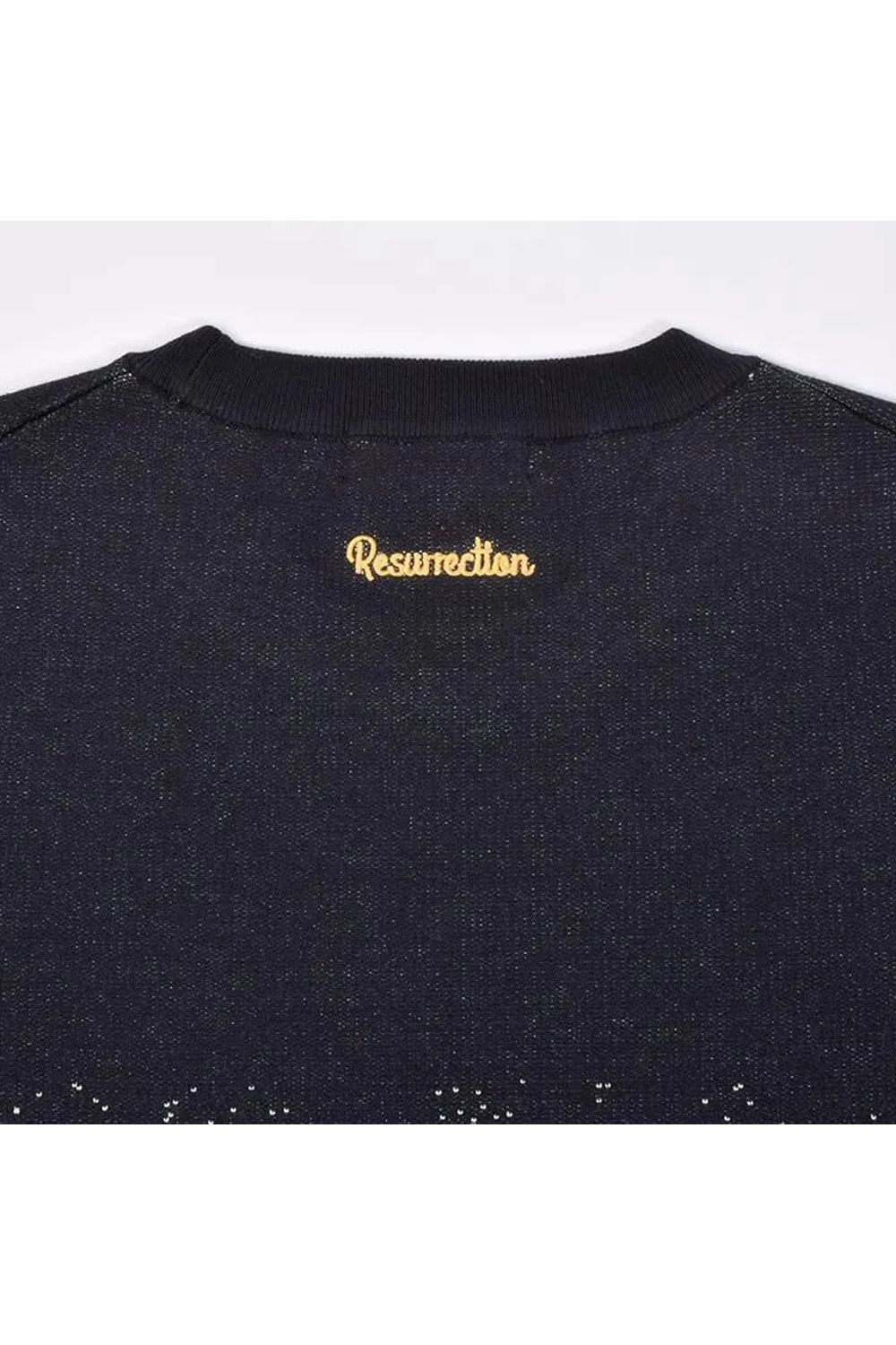 【26AW】 GM GRADATION KNIT / グラデーション ニット (ブラック)*