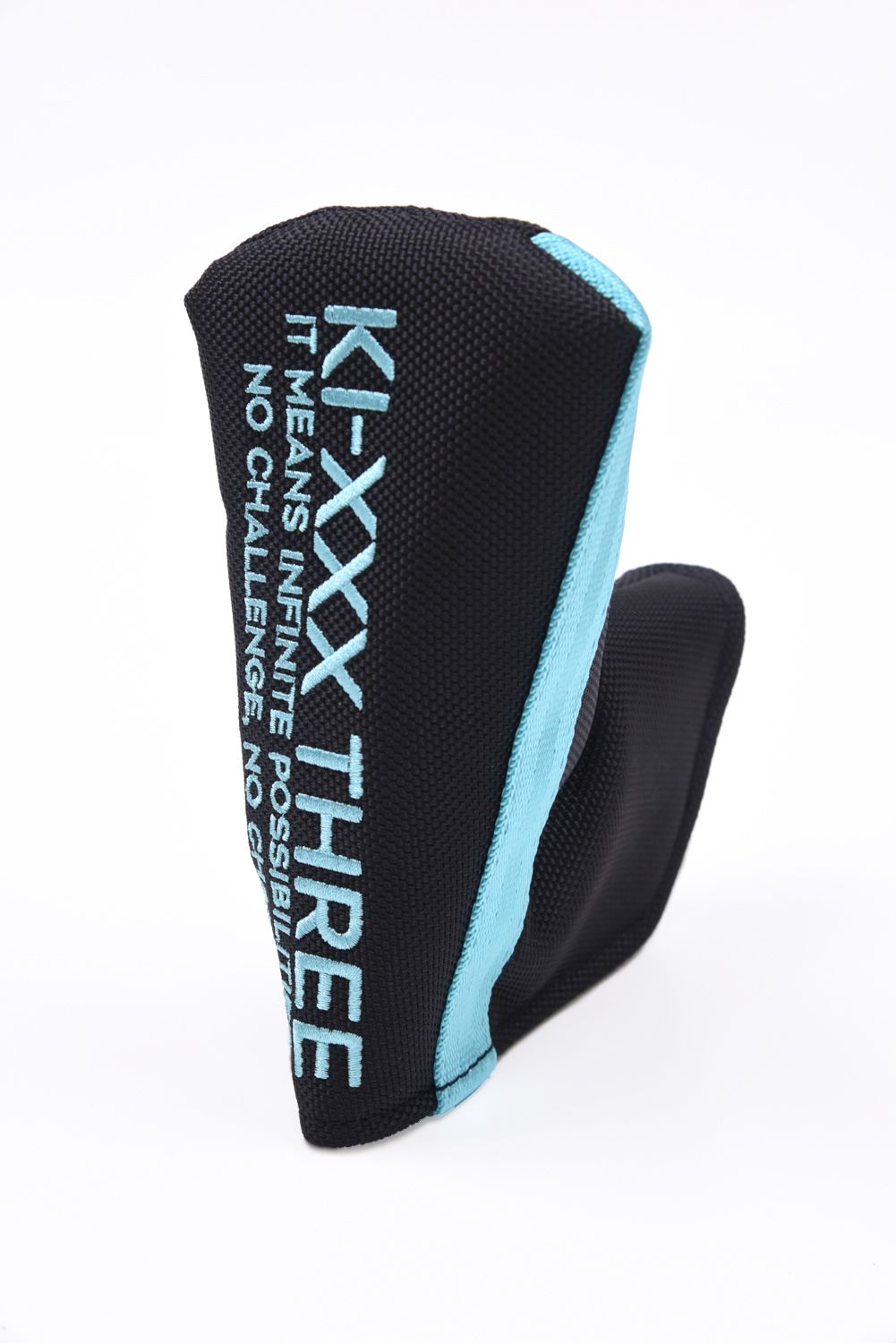PUTTER COVER / ピンタイプ パターカバー (ブラック/ターコイズ)