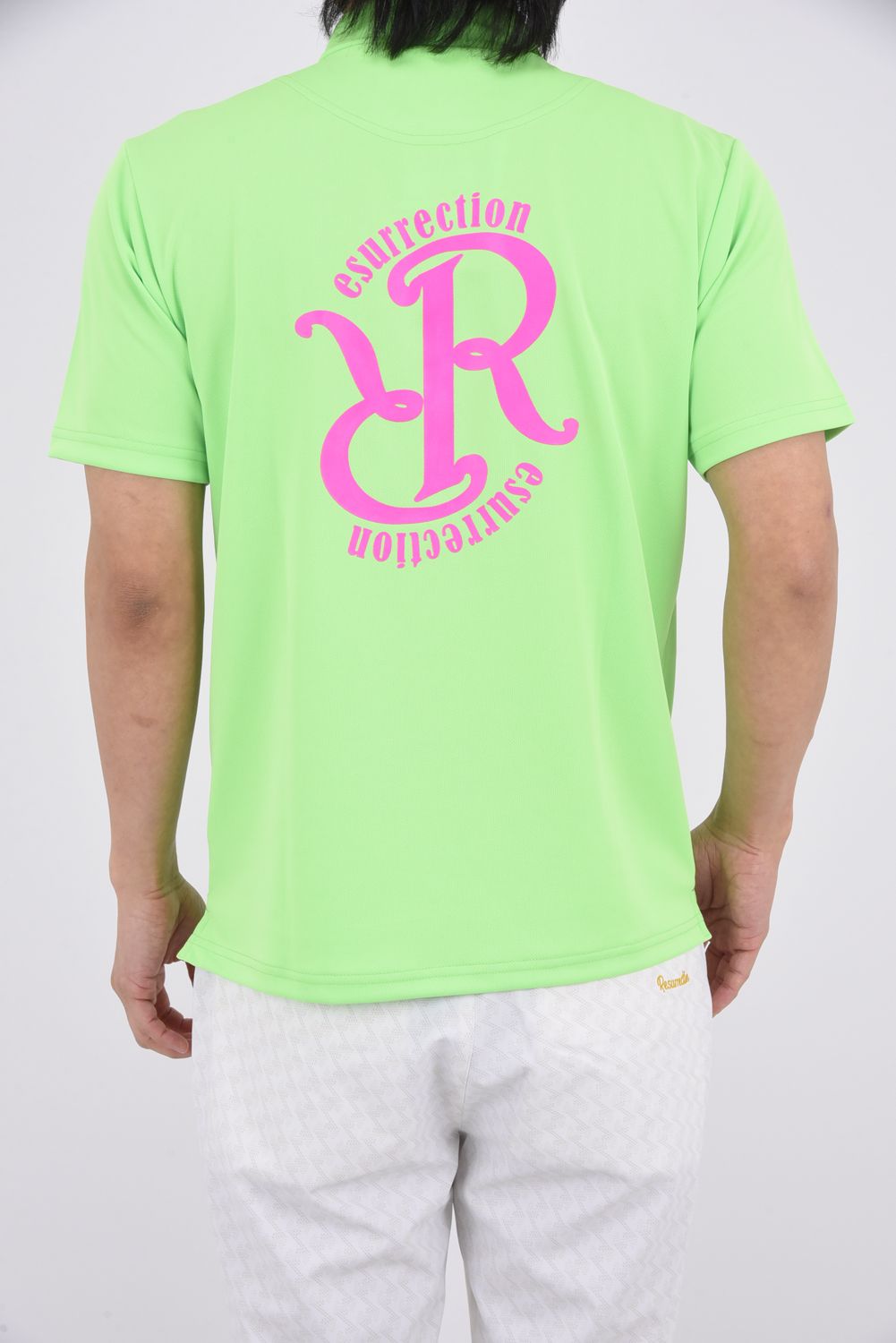 【26SS】 MENS NEONLOGO MOCK NECK / ネオン ロゴ モックネック (ネオングリーン)*