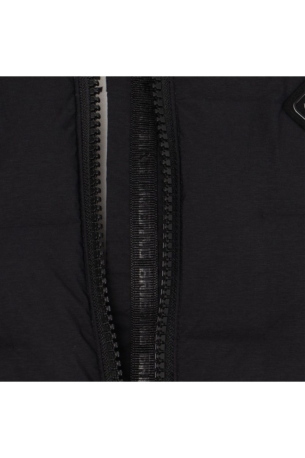 【25AW】【レディース】 WOMEN'S HYBRID DOWN VEST / ストレッチタフタ ダイヤモンドロゴ ハイブリッドダウンベスト (ブラック)