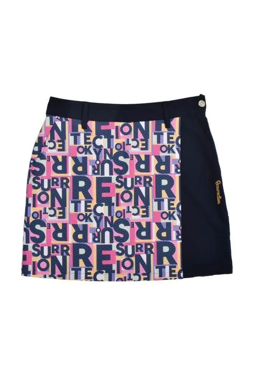 【26SS】【レディース】 JUNCTION SKIRT / 総柄プリント スカート (トワイライトジャンクション)*
