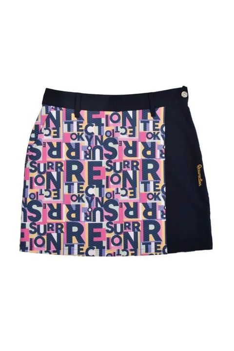 【26SS】【レディース】 JUNCTION SKIRT / 総柄プリント スカート (トワイライトジャンクション)*