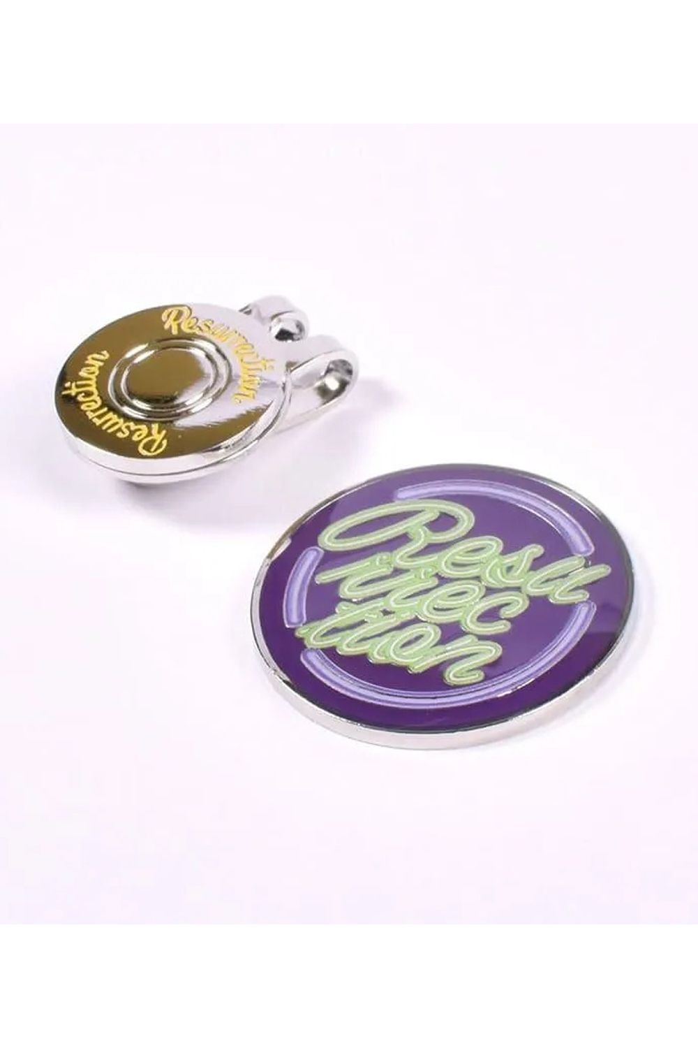 【26SS】【プレゼント好適品】 CLIP MARKER / ネオンロゴ クリップマーカー (パープル)