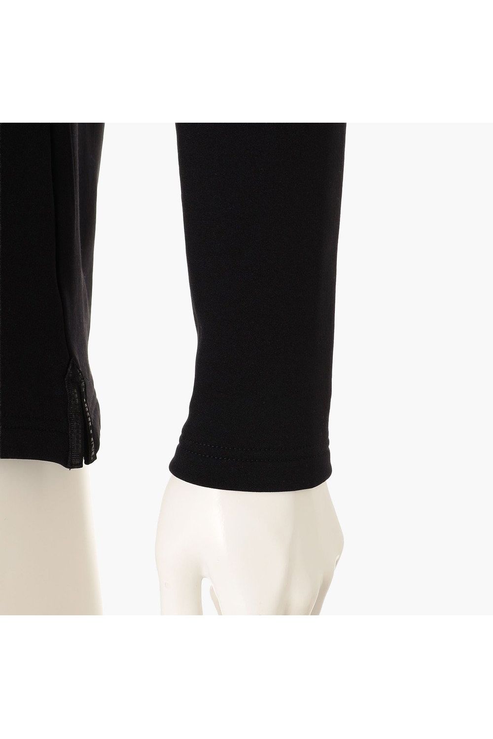 【26AW】 MEN’S WARM LS HIGHNECK / 秋冬仕様 起毛素材 ベーシック 長袖モックネックTシャツ (ブラック)