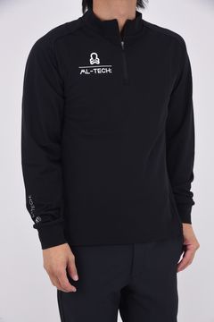 【2025AW】 FUSION FLEX THERMAL PULLOVER / 裏起毛 ロングスリーブ テクニカルハイネックシャツ (ブラック)