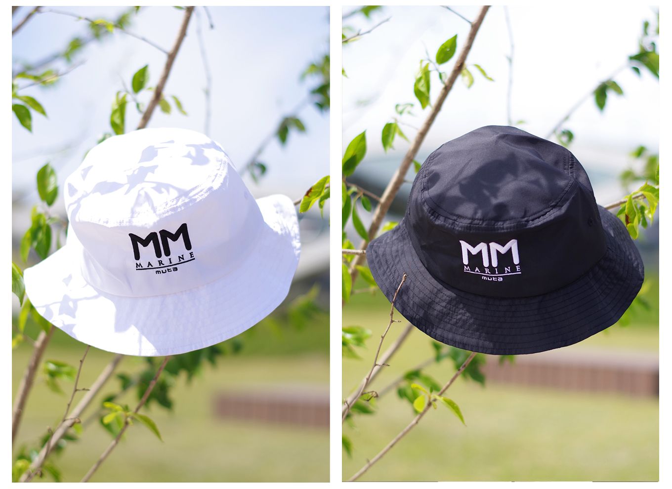 muta】 23SS別注アイテムVOL.2 “MM EMBROIDERY BUCKET HAT” 発売開始