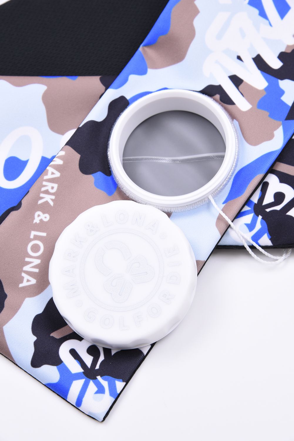【26AW】 GAUGE ICE NECK COOLER / オリジナルカモパターン ハンズフリーネッククーラー (ブルー)
