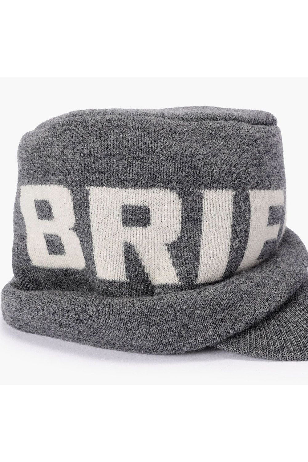 【26AW】 MEN’S WR WOOL KNIT WORK CAP / ブランドロゴ ワークキャップ (グレー)