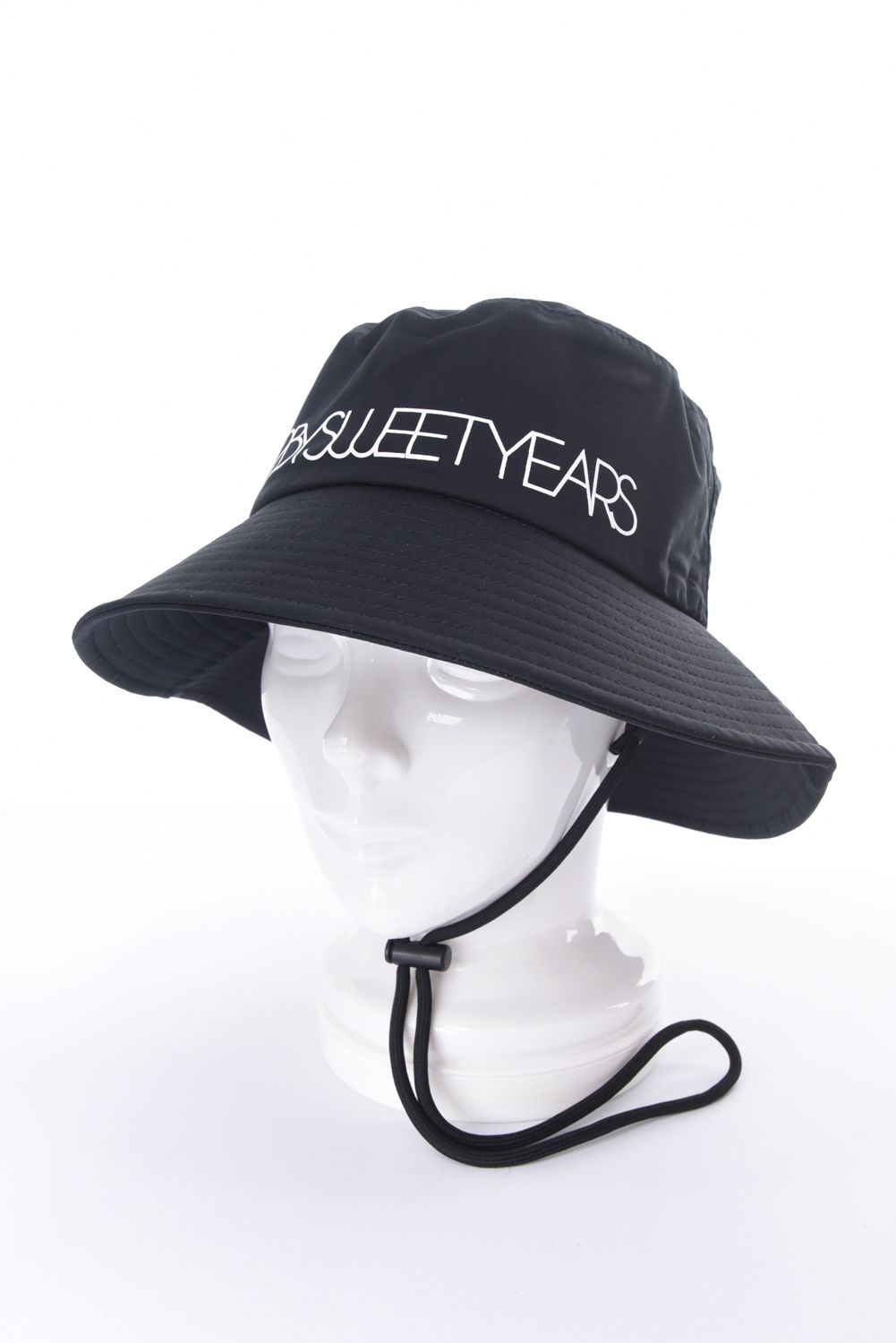 【26SS】 RAIN HAT / レイン バケットハット (ブラック)
