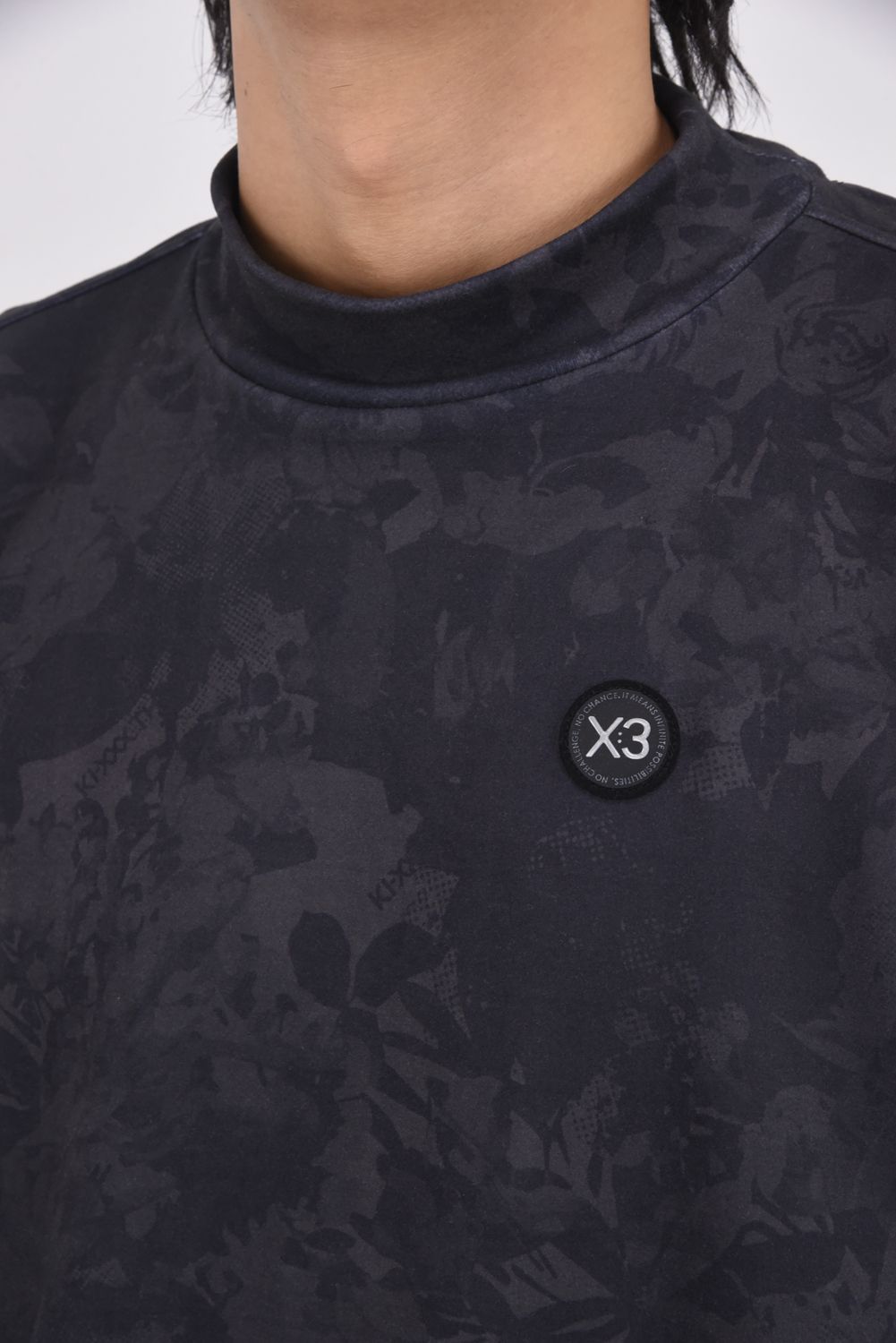 【期間限定ポイント10倍】【25AW】 FLOWER CAMO L/S HIGHNECK / フラワーカモ ロングスリーブ ハイネックTシャツ (ブラック)