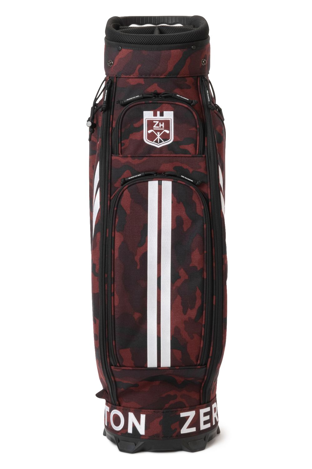 ZERO HALLIBURTON - 【1000Dコーデュラナイロン】 Caddie Bag ZHG-CB1 / カートタイプ キャディバッグ  レッドカモ | GOSSIP GOLF