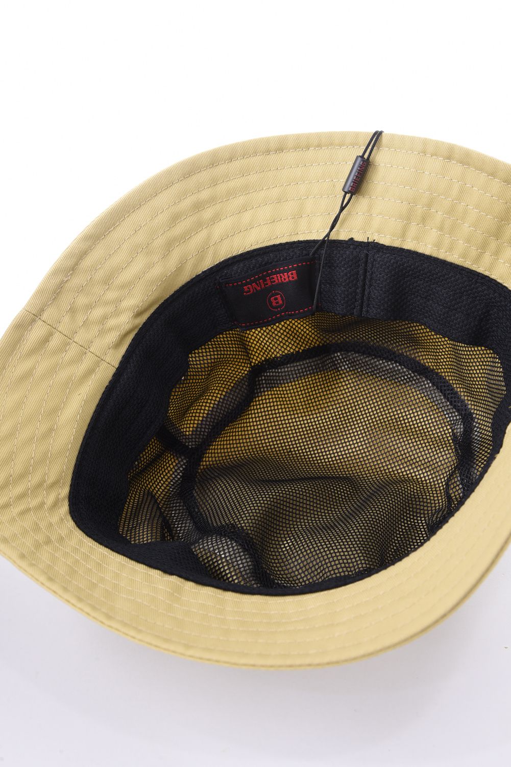 BRIEFING - BASIC HAT / 刺繍ロゴ ベーシック バケットハット