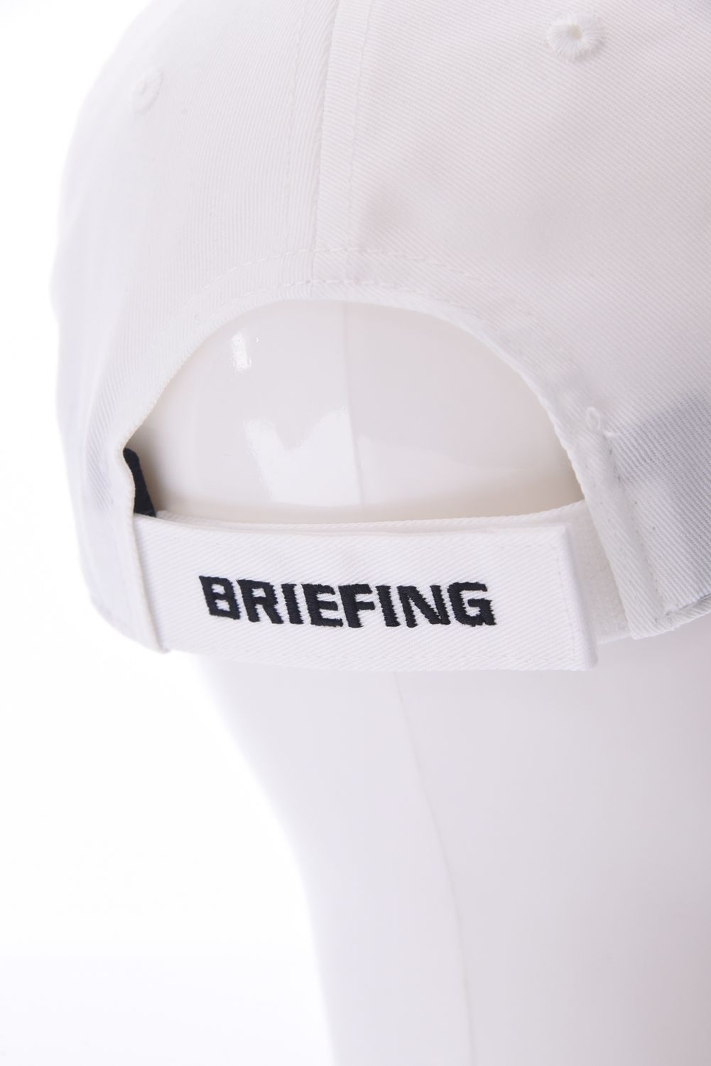 【26SS】 MEN’S BASIC CAP / ベーシック ブランドロゴ キャップ (ホワイト)