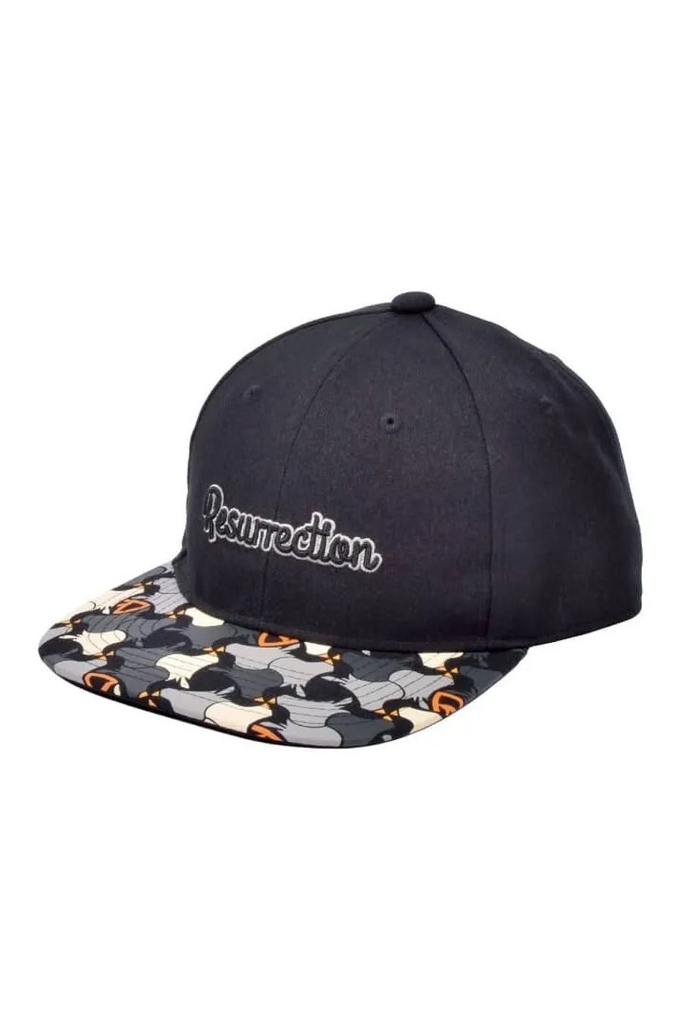 【26AW】 BIRDS TILE BRIM CAP LANATEC / バーズタイル ブリムキャップ ラナテック (フラット） (ブラック/オフホワイト )