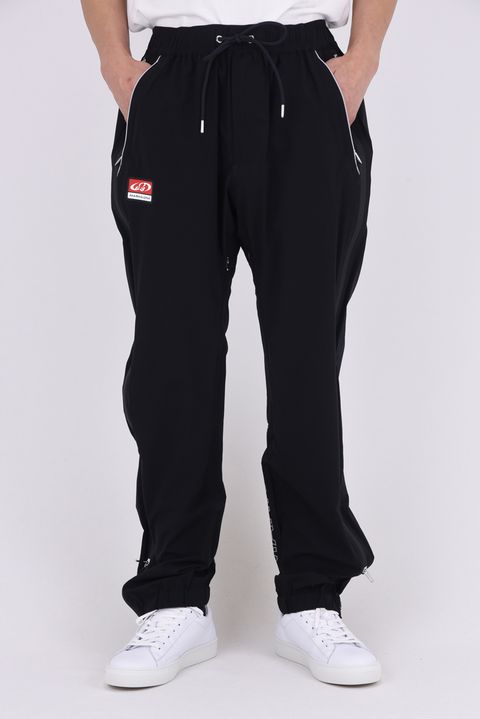 【26SS】 SPINNER PRO FLEX RAIN PANTS / ストレッチナイロンタフタ レインパンツ (薄型ポーチ付き) (ブラック)