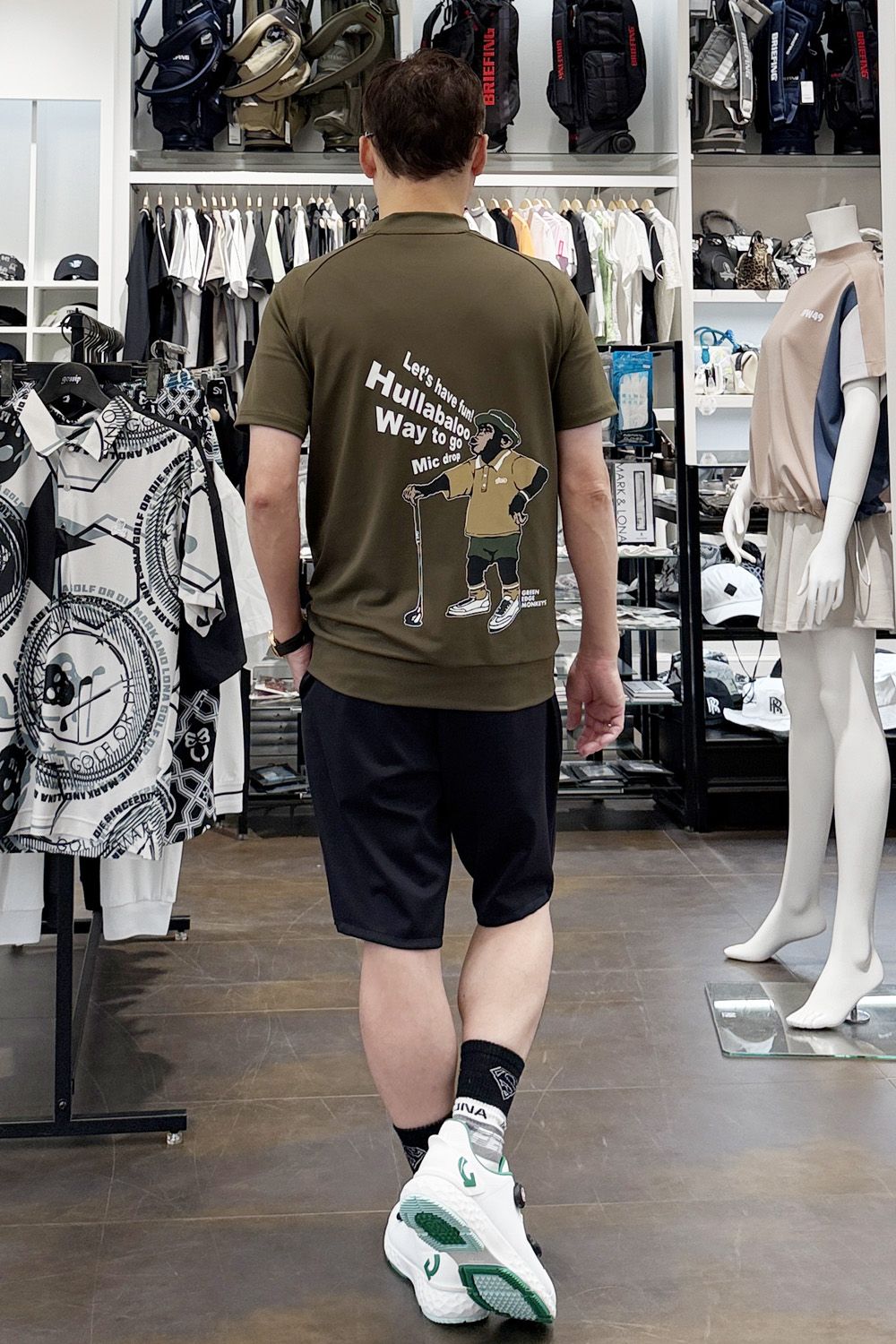 GREEN EDGE MONKEYS Men's Style 051817