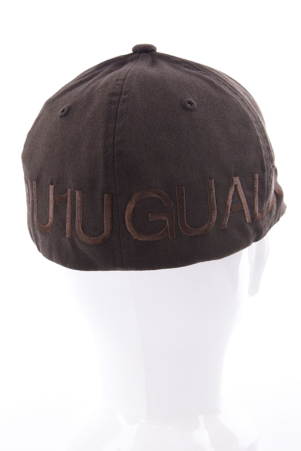 【26AW】 WOOLY COMBED 1PIU1UGUALE3 LOGO CAP / バックロゴ刺繍 キャップ (ブラウン)
