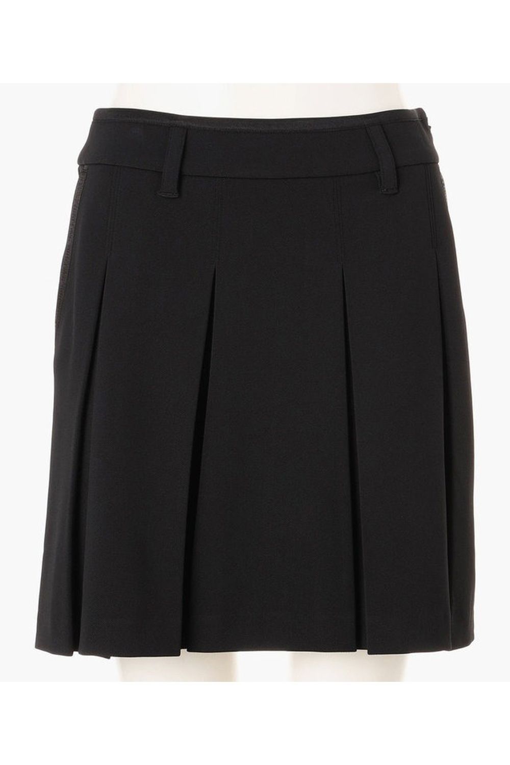 【26AW】【レディース】 WS TWILL PLEATED SKIRT / ツイル プリーツ スカート (ブラック)