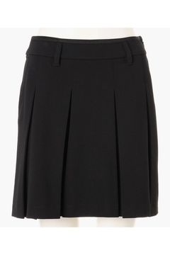 【26AW】【レディース】 WS TWILL PLEATED SKIRT / ツイル プリーツ スカート (ブラック)