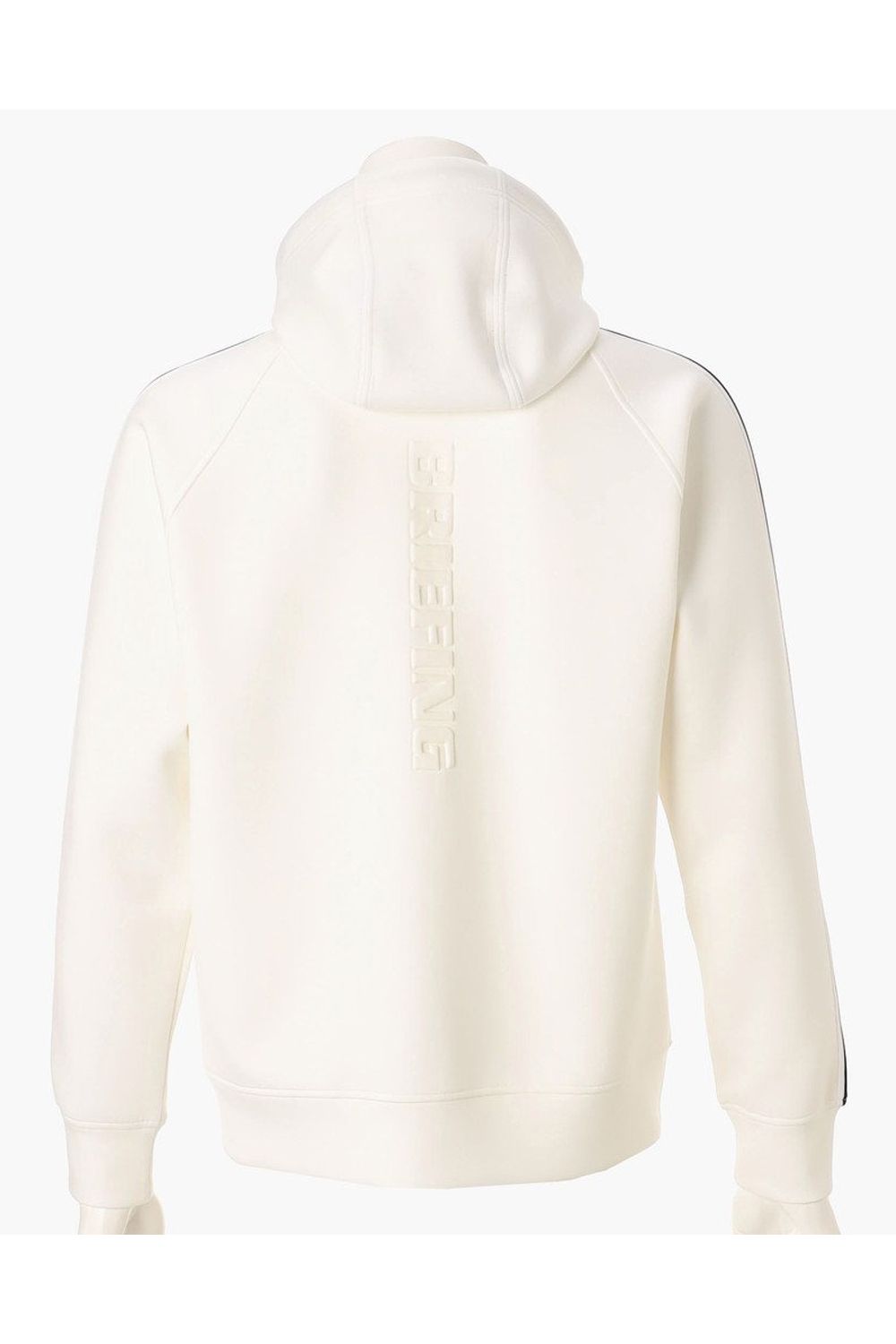 【26AW】 MEN’S WARM LINE PARKA / ダンボールニット サイドライン ジップアップパーカー (ホワイト)