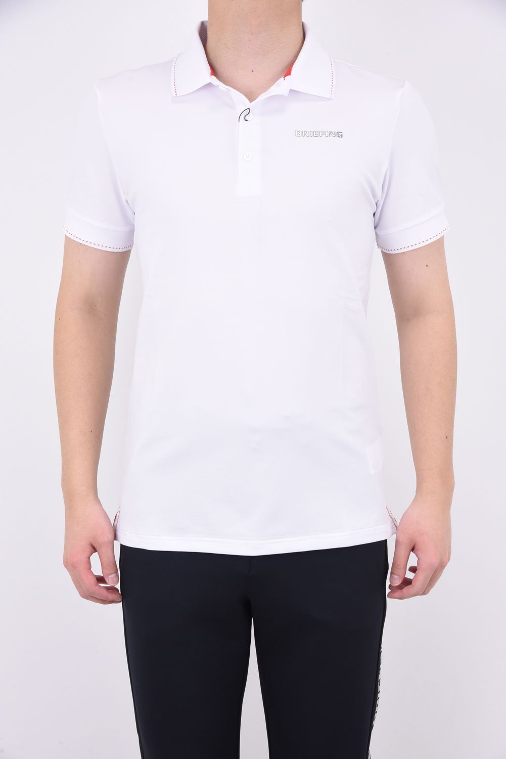 BRIEFING GOLF メンズベーシックポロ　ホワイトM MEN'S BASIC POLO（メンズベーシックポロ）（BBG251M01）|商品
