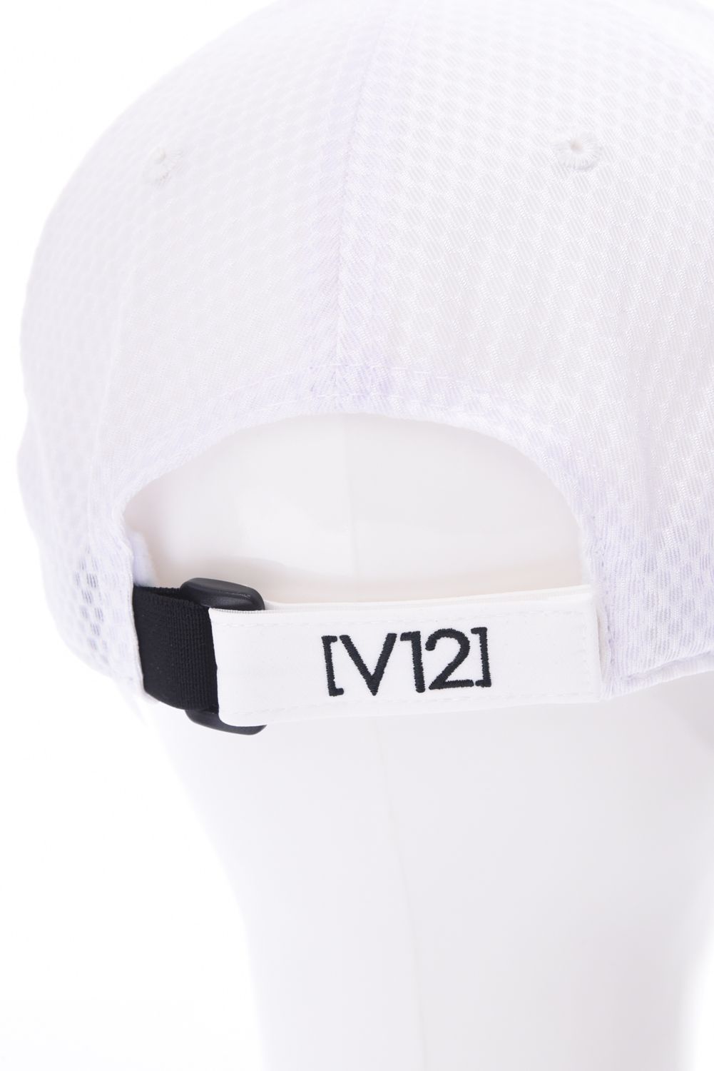 【26SS】 INVERT CAP / ブランドロゴ刺繍 メッシュキャップ (ホワイト)