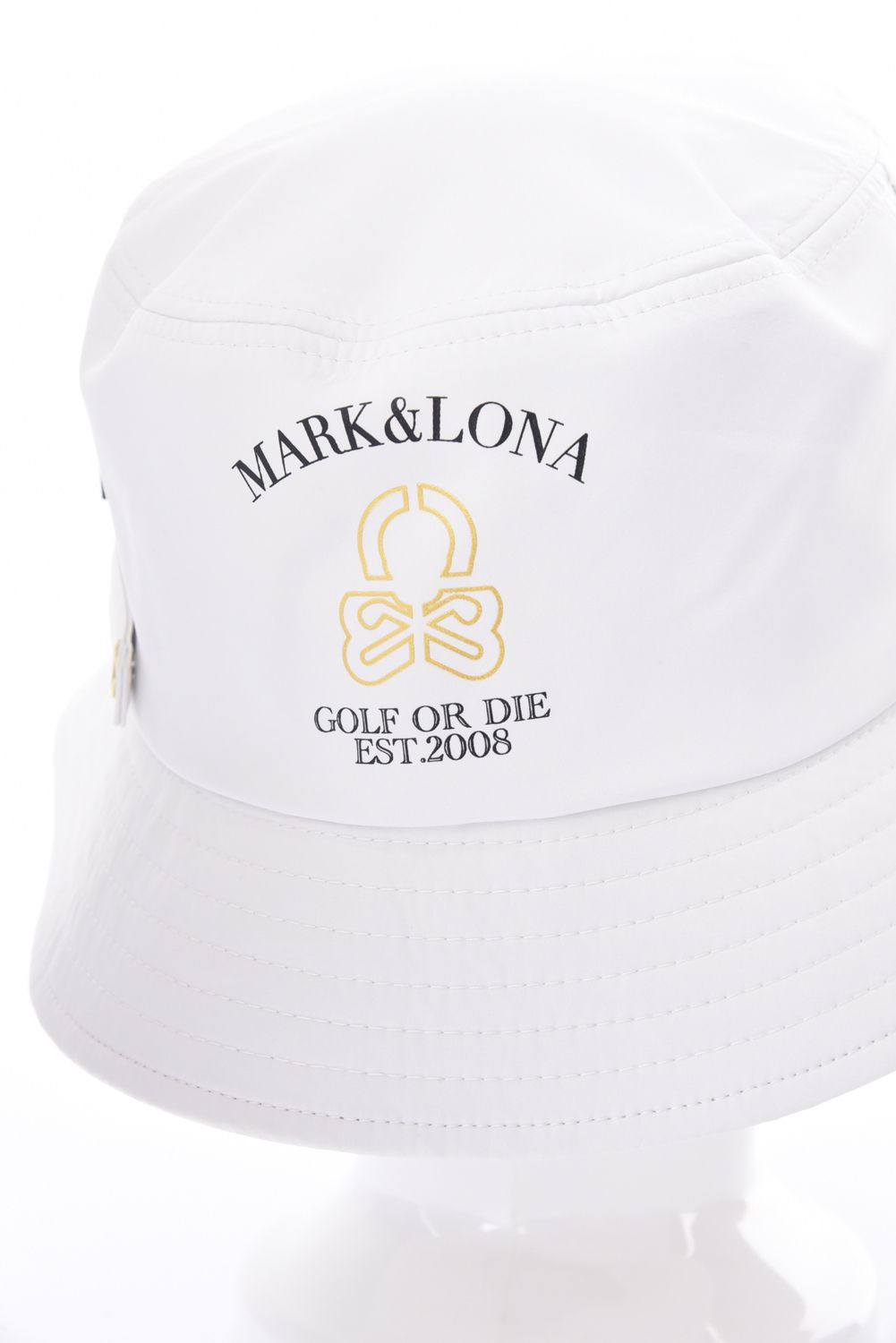 【26SS】 ULTIMA PACKABLE BUCKET HAT / エレメントスカルロゴ パッカブルバケットハット (ホワイト)