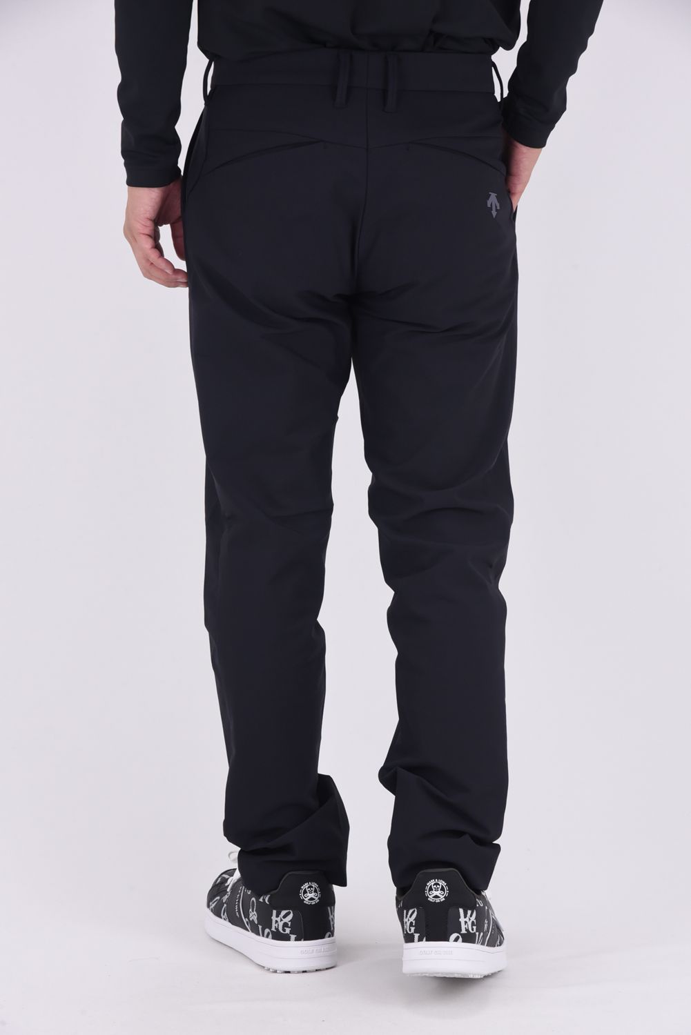 【25AW】 防風裏起毛ロングパンツ (ブラック)