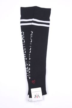 【レディース】 VERTICAL LOGO KNEE HIGH SOX / サイドロゴ ニーハイソックス (ブラック)*
