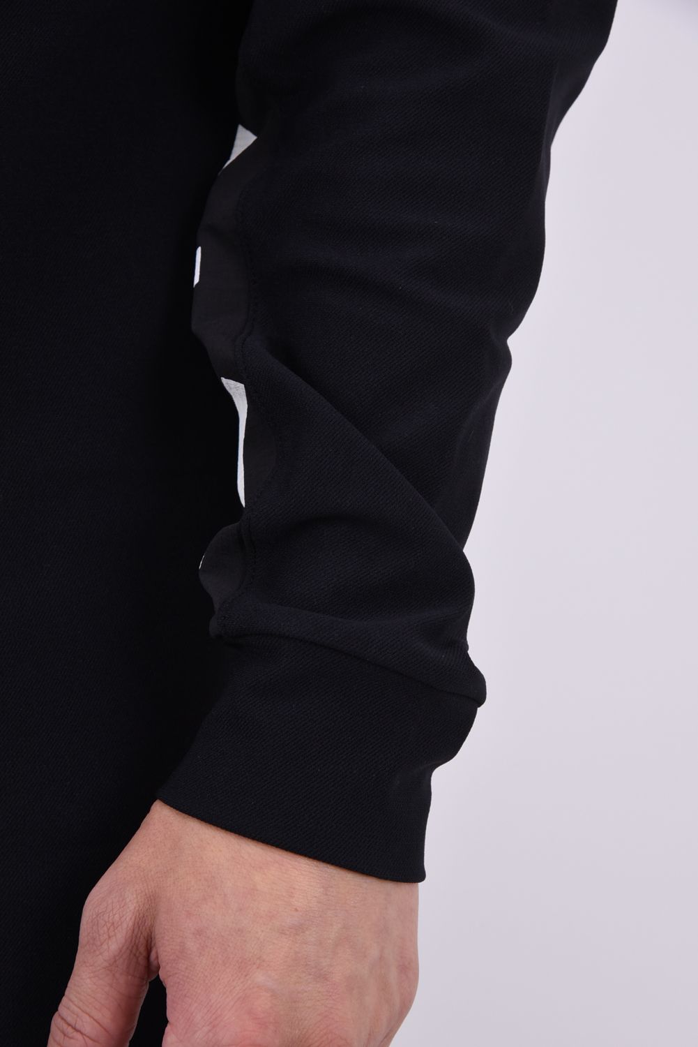 【26AW】 Sleeve LogoLong Sleeve Polo / スリーブロゴ 長袖ポロシャツ (ブラック)