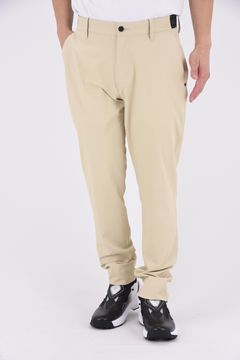 【25SS】 MEN’S LOGO ELASTIC SUMMER PANTS / ロゴ ゴムベルト パンツ (ベージュ)