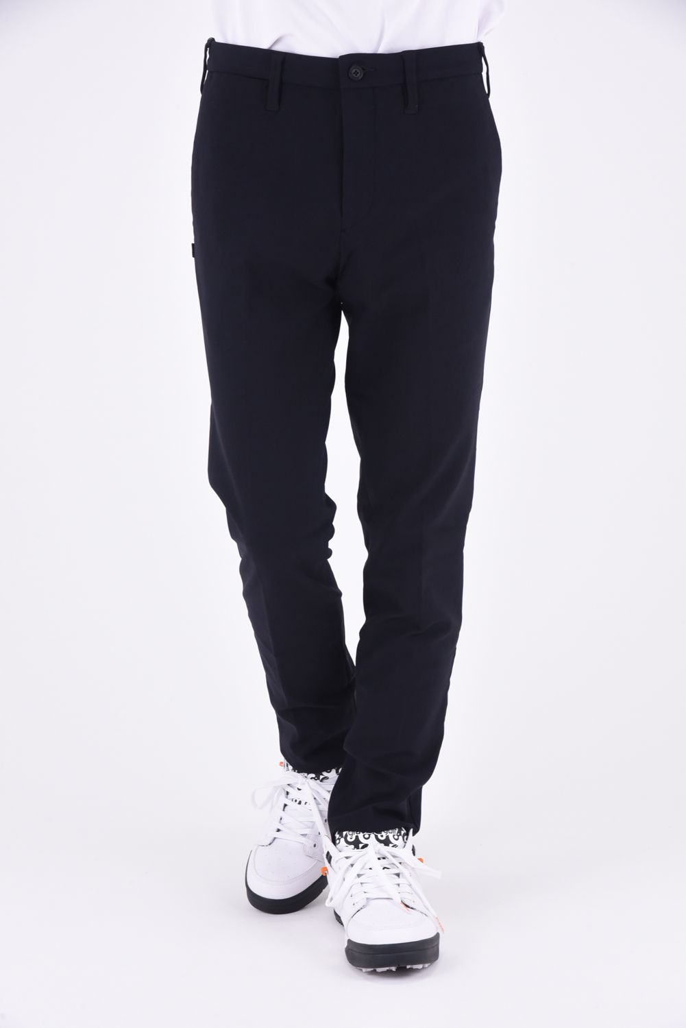 BRIEFING - MENS BASIC PANTS / ストレッチ ベーシック フルレングスパンツ (ブラック) | GOSSIP GOLF