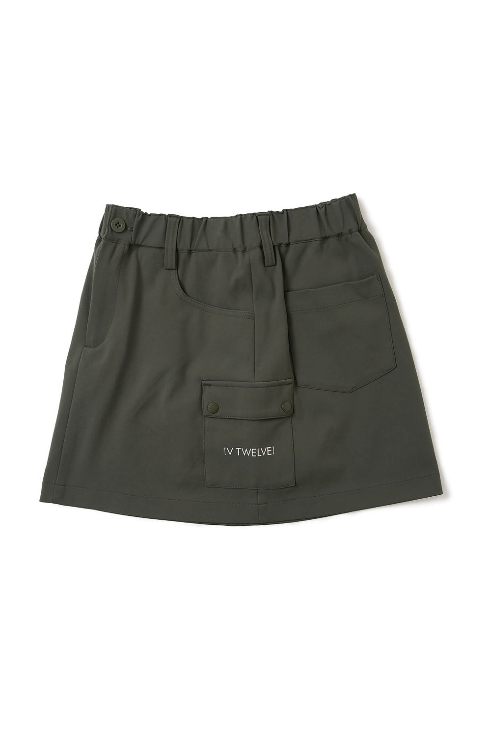 【26SS】【レディース】 SNAP SKIRT / スナップポケット スカート (オリーブ)