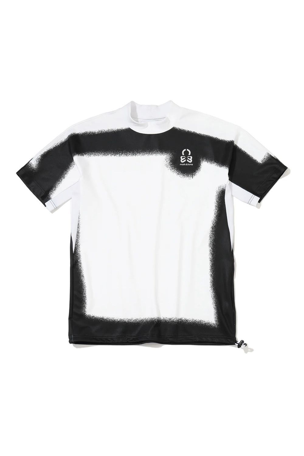 【2026AW 木村拓哉さん着用】 NOCTURNE MOCK NECK TEE / グラフィック モックネックTシャツ (ホワイト)（8月下旬入荷予定）